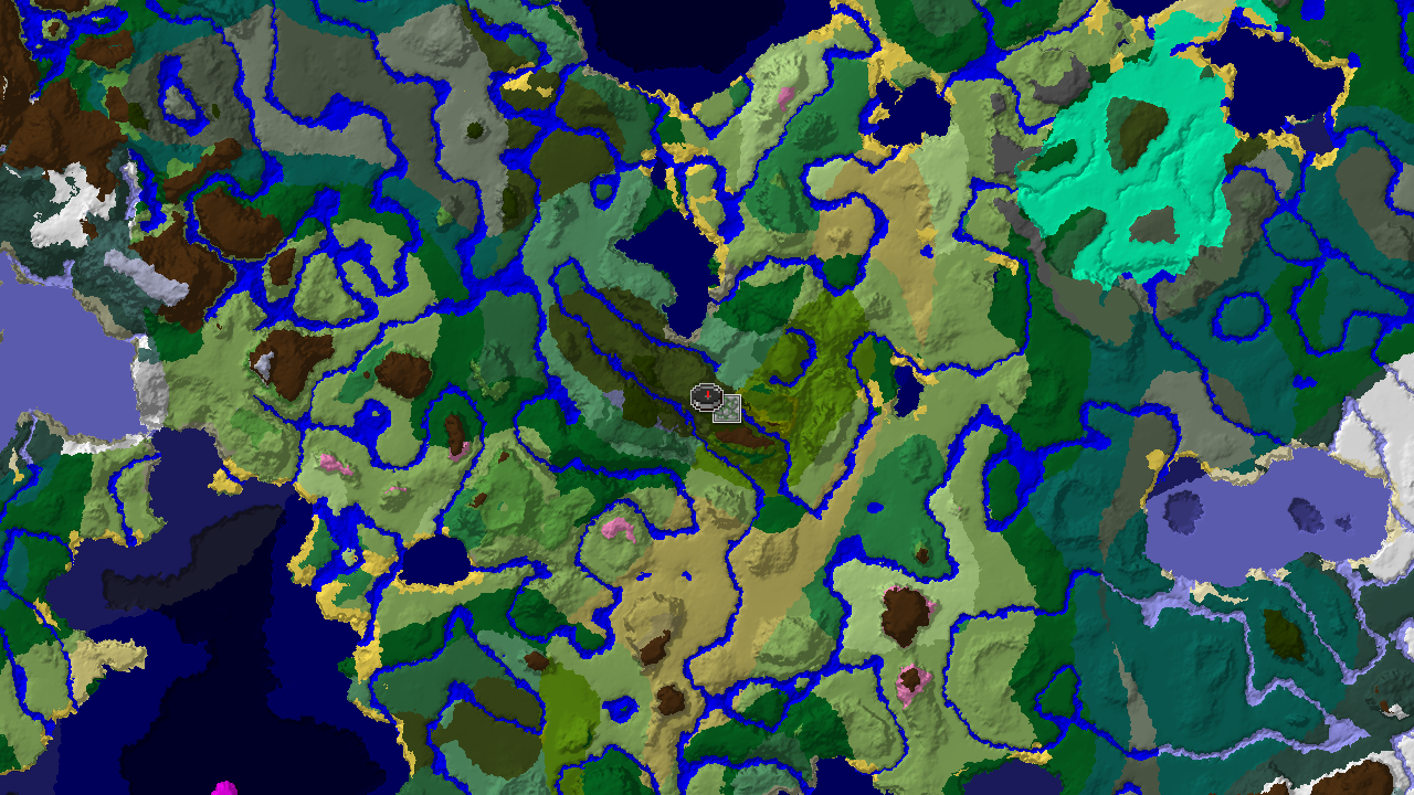 Bamboo Jungle and Temple Near Spawn