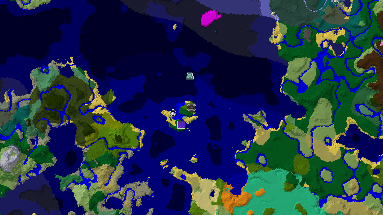 Jungle Spawn with Nearby Ocean Monument and Shipwreck