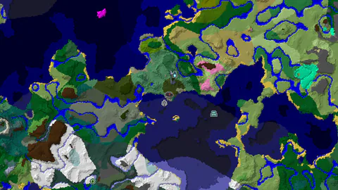 Dark Forest Spawn with a Close Ancient City