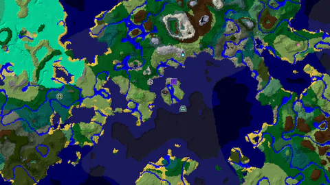 Spawn in Plains with a Nearby Ancient City