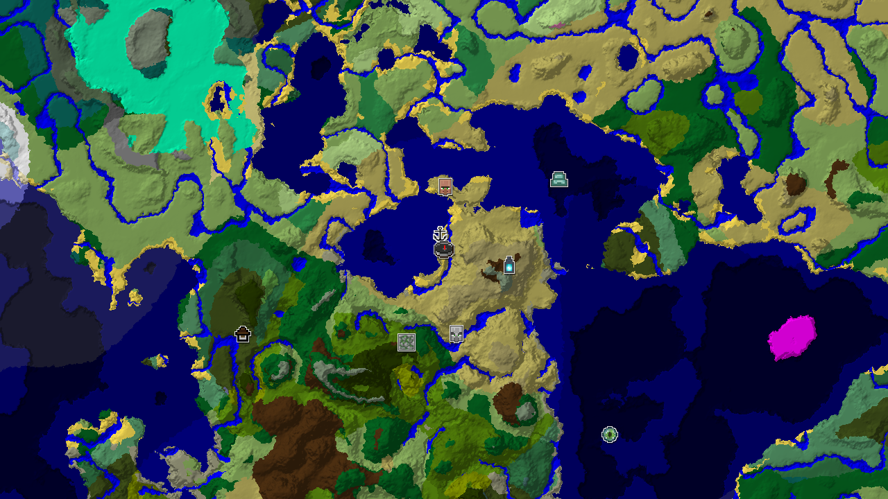 Savanna Spawn with Ancient City and Coastal Shipwreck