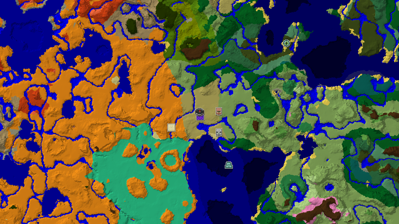 Waterside Village in Diverse Savanna Biome