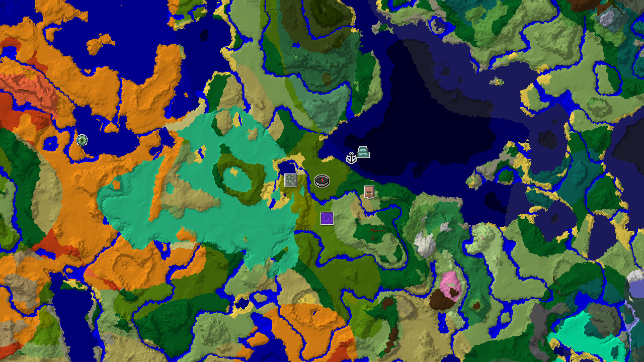 Jungle Spawn with Nearby Bamboo and Coastal Structures