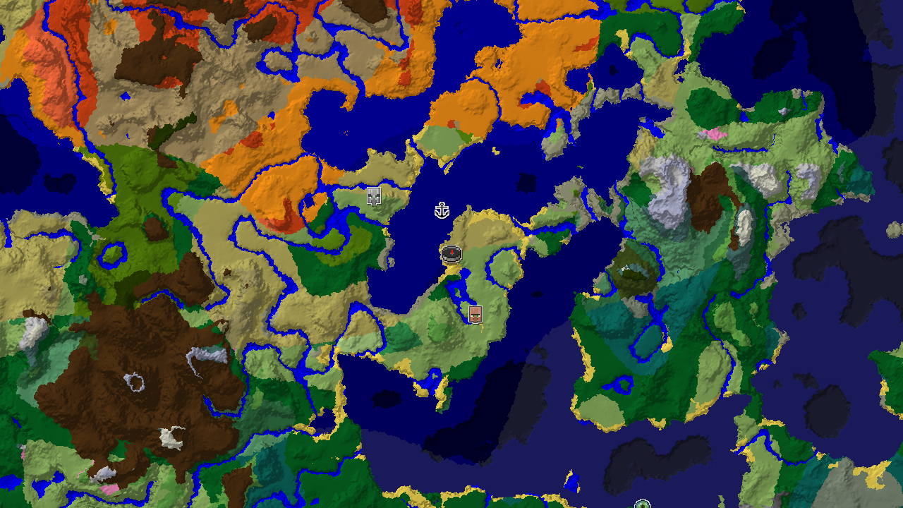 Coastal Savanna Start With Nearby Village and Shipwreck