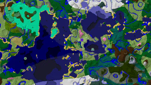 Flower Forest and Coastal Exploration from a Plains Spawn