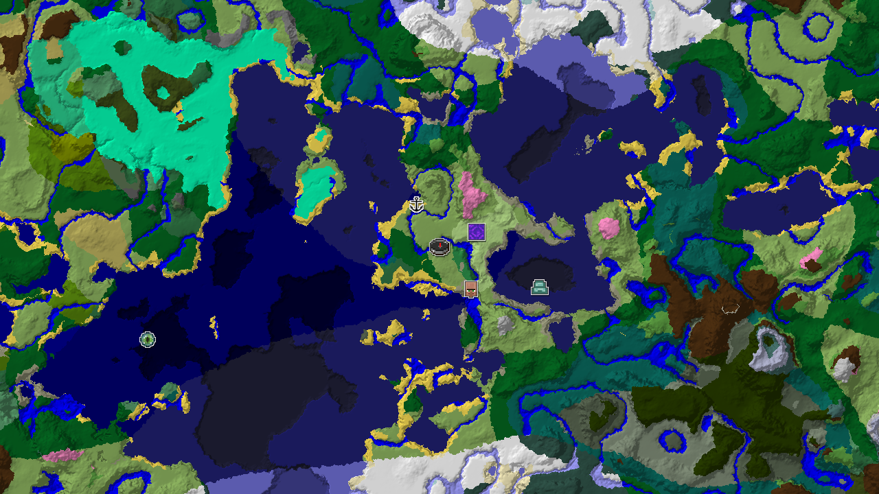 Flower Forest and Coastal Exploration from a Plains Spawn