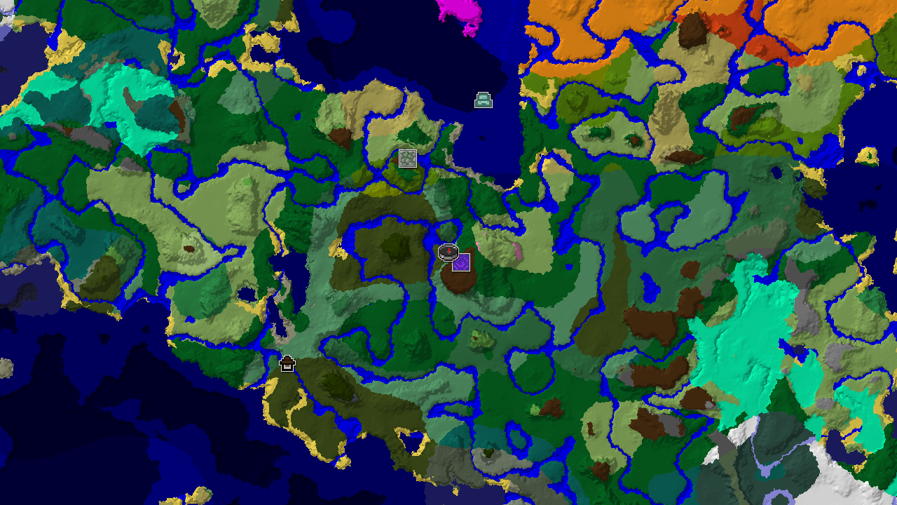 Woodland Mansion, Jungle, and Diverse Forests Near Spawn