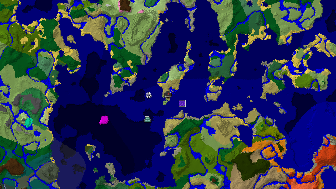 Flower Forest Start with Ocean Wonders Nearby