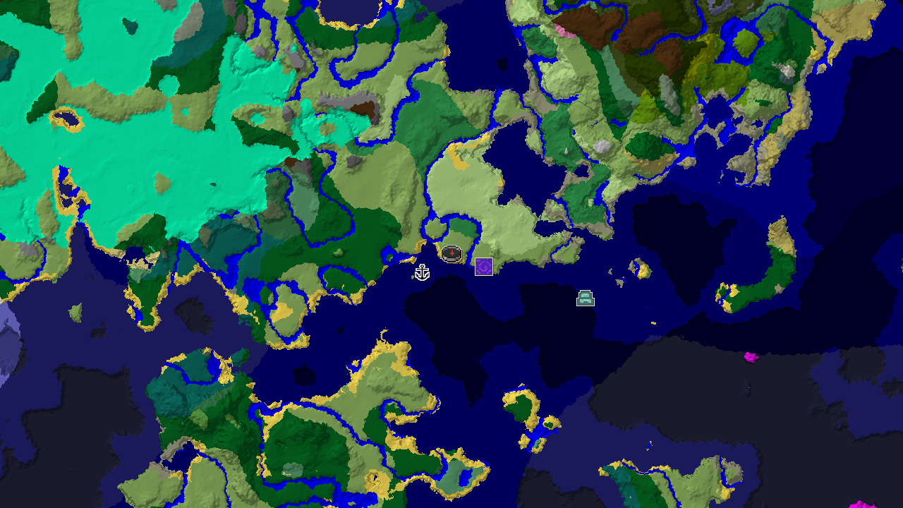 Flower Forest and Coastal Wonders Near Spawn