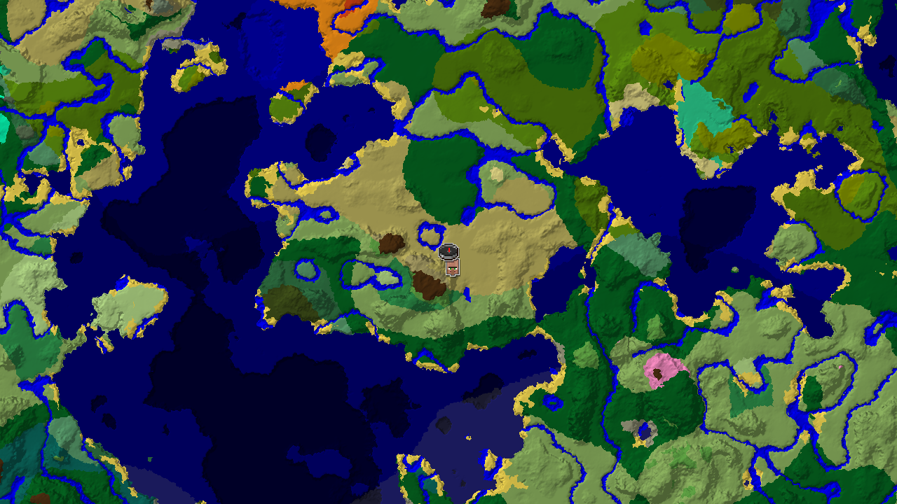 Savanna Spawn with a Close Waterside Village