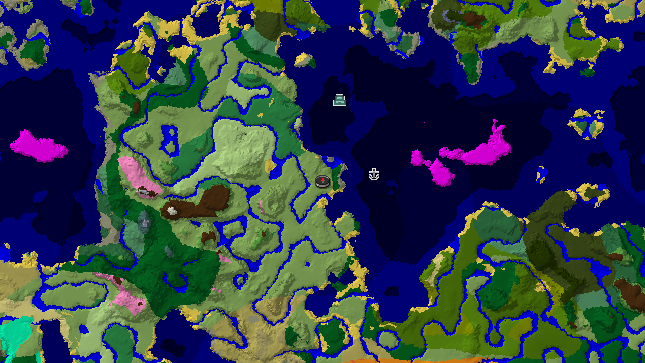 Ocean Monument and Jungle Islands Near Your Plains Spawn