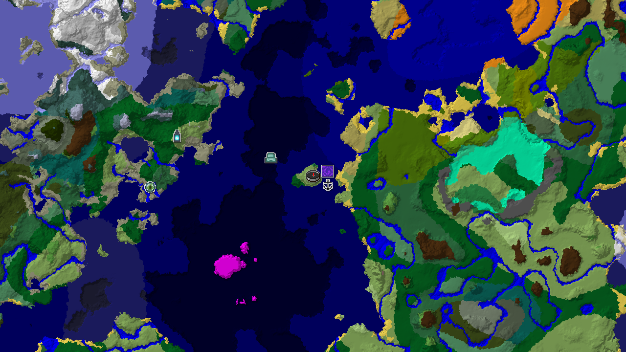 Ancient City Near Spawn in a Vast Ocean World