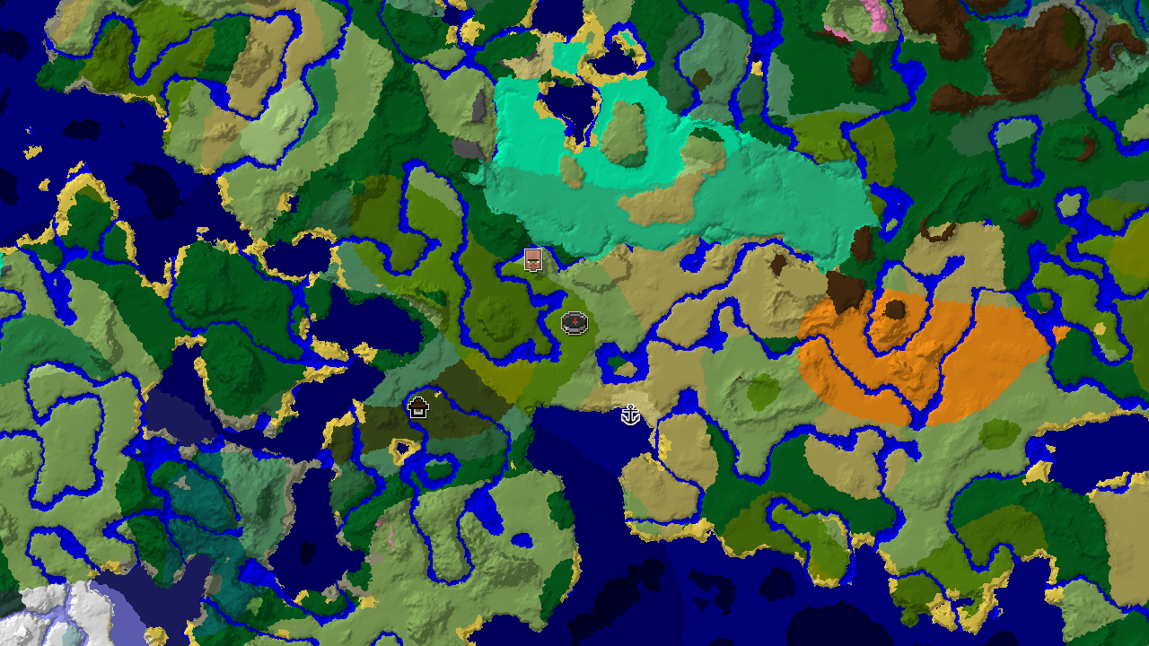 Jungle Plateau with a Nearby Woodland Mansion