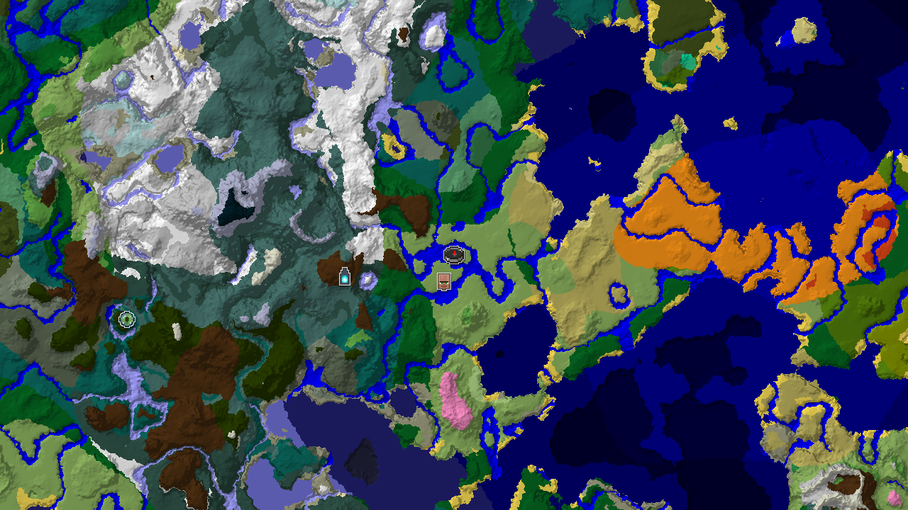 Plains Spawn with Nearby Village and Ancient City