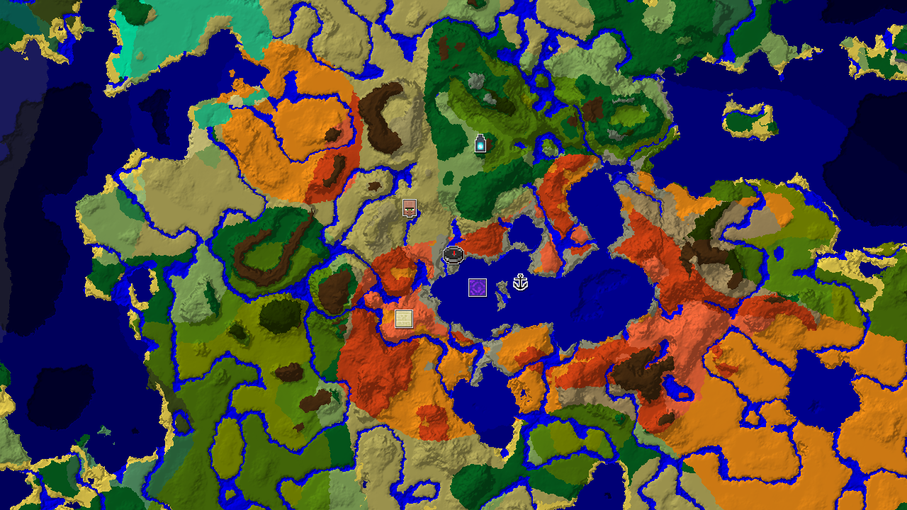Badlands Spawn with a Nearby Ancient City