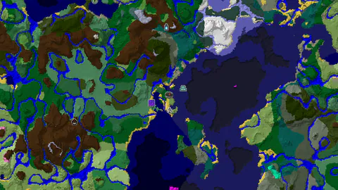 Ancient City Expedition in a Diverse Biome Mix