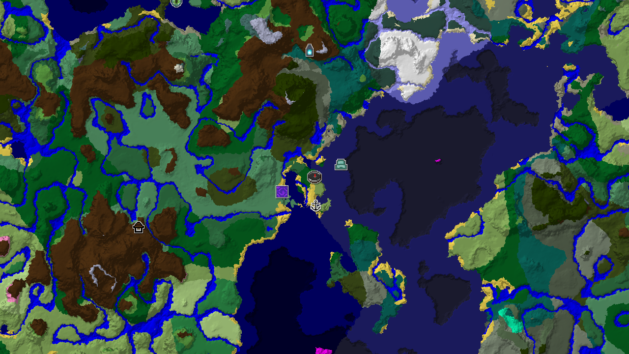 Ancient City Expedition in a Diverse Biome Mix
