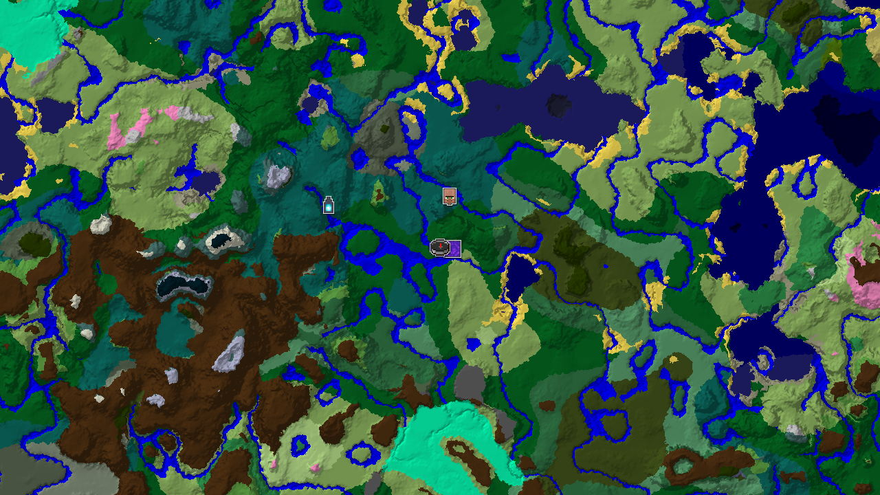 Ancient City Near Spawn, Plus Varied Forests and Taigas