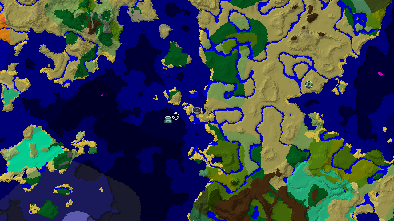 Ocean Monument and Jungle Near Coastal Spawn