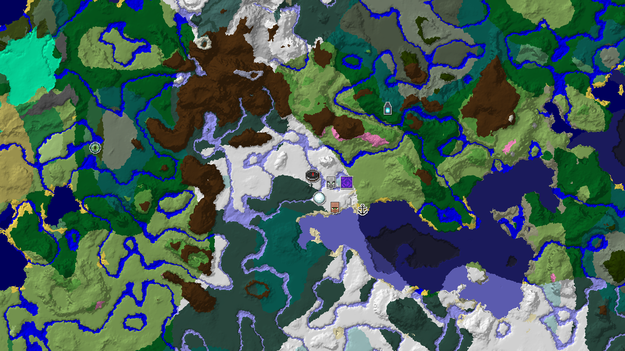 Frozen Tundra with Nearby Ancient City and Igloo