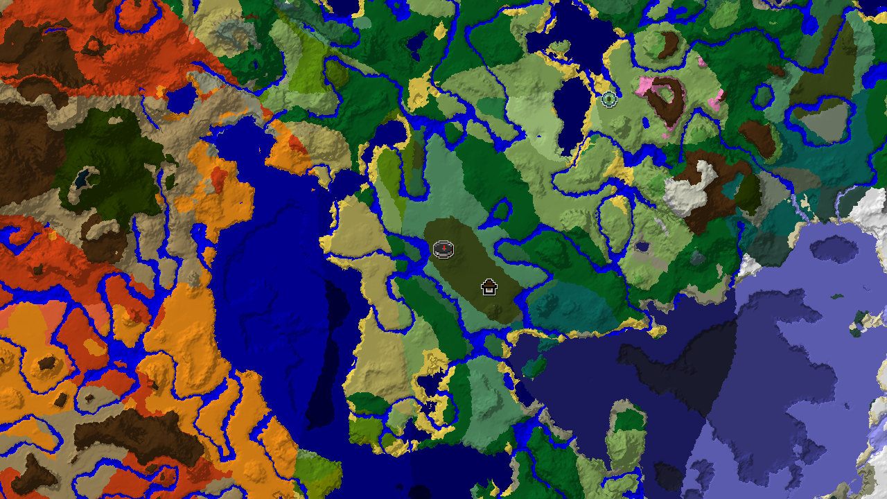 Spawn in a Dark Forest with a Nearby Woodland Mansion