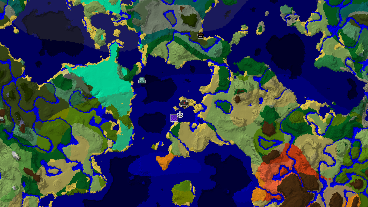 Woodland Mansion and Shipwreck Near Savanna Spawn