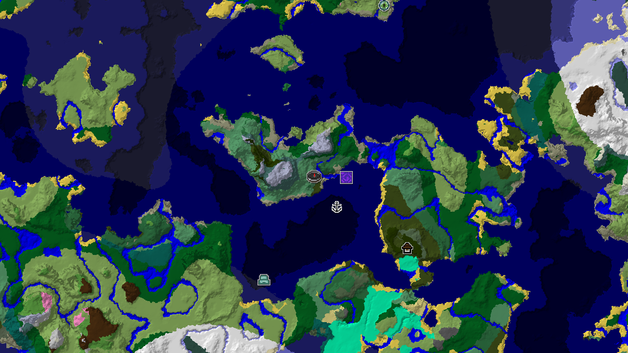 Woodland Mansion Near Spawn Amidst Diverse Biomes