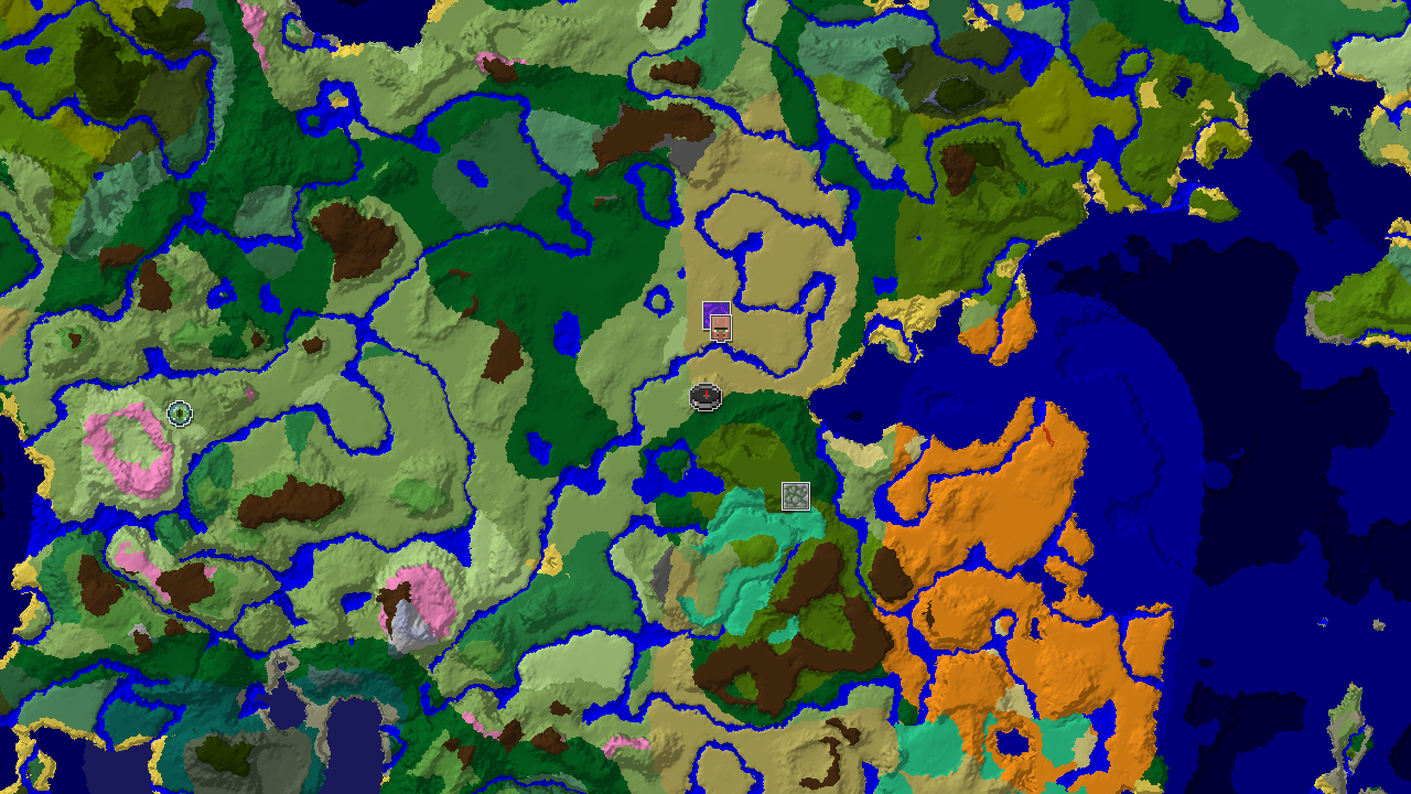 Spawn in Savanna with a Nearby Jungle Temple