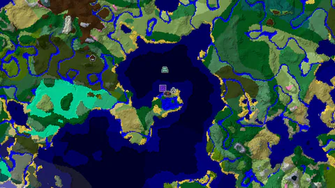Woodland Mansion Near Spawn with Coastal Access