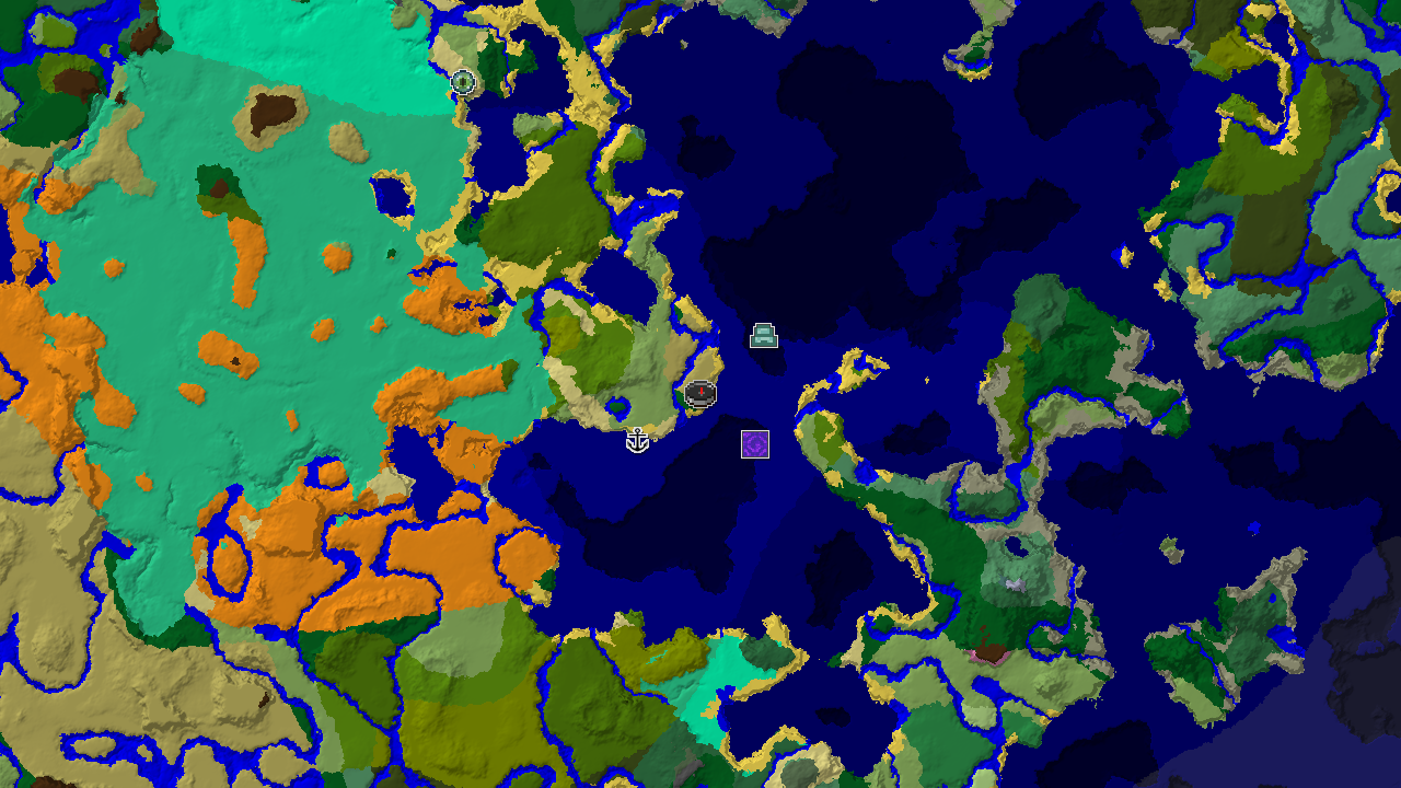 Ocean Monument Near Spawn with Coastal Jungles