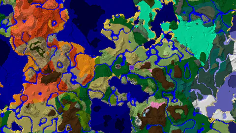 Forest Spawn with Nearby Ancient City and Diverse Biomes
