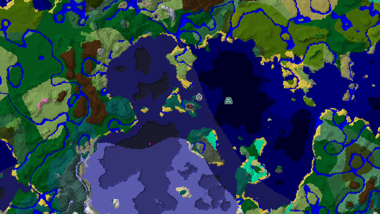 Spawn in a Swamp, Near a Shipwreck and Ocean Monument