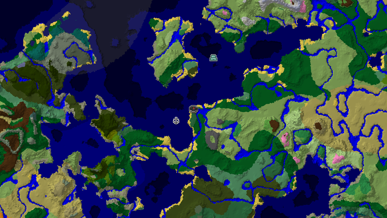 Ocean Monument Near Birch Forest Spawn
