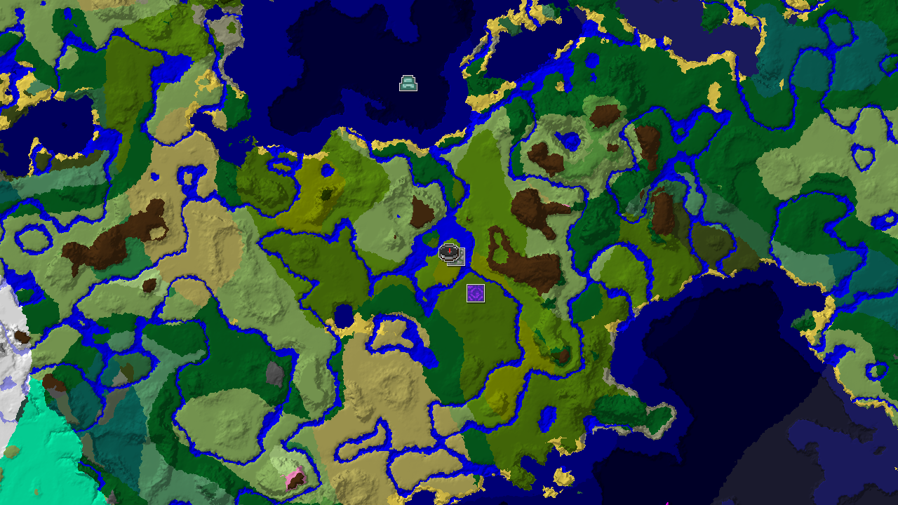Bamboo Jungle Spawn and Nearby Jungle Temple