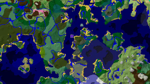 Woodland Mansion, Dark Forest Spawn & Cold Ocean