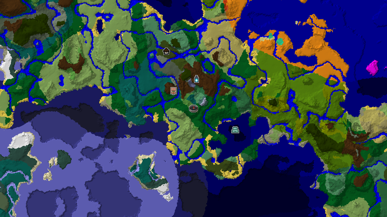 Spawn in a Meadow, Ancient City 394 Blocks Away