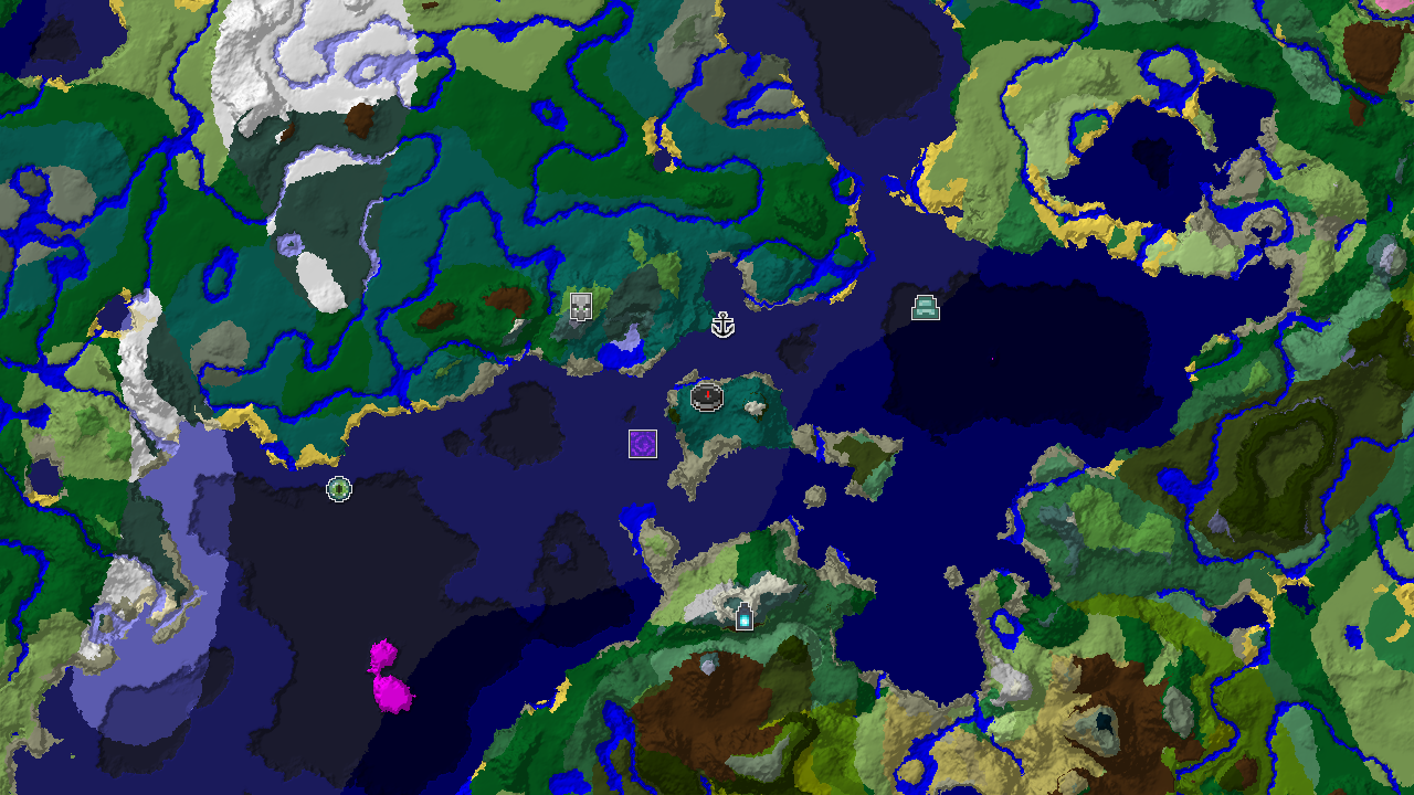 Taiga Spawn with Nearby Ancient City and Shipwreck