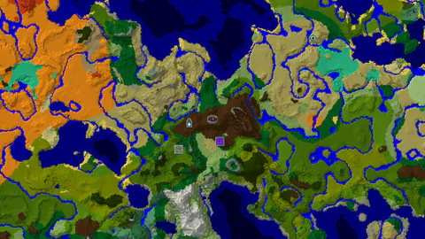 Spawn Near an Ancient City, Jungle, and Lofty Peaks