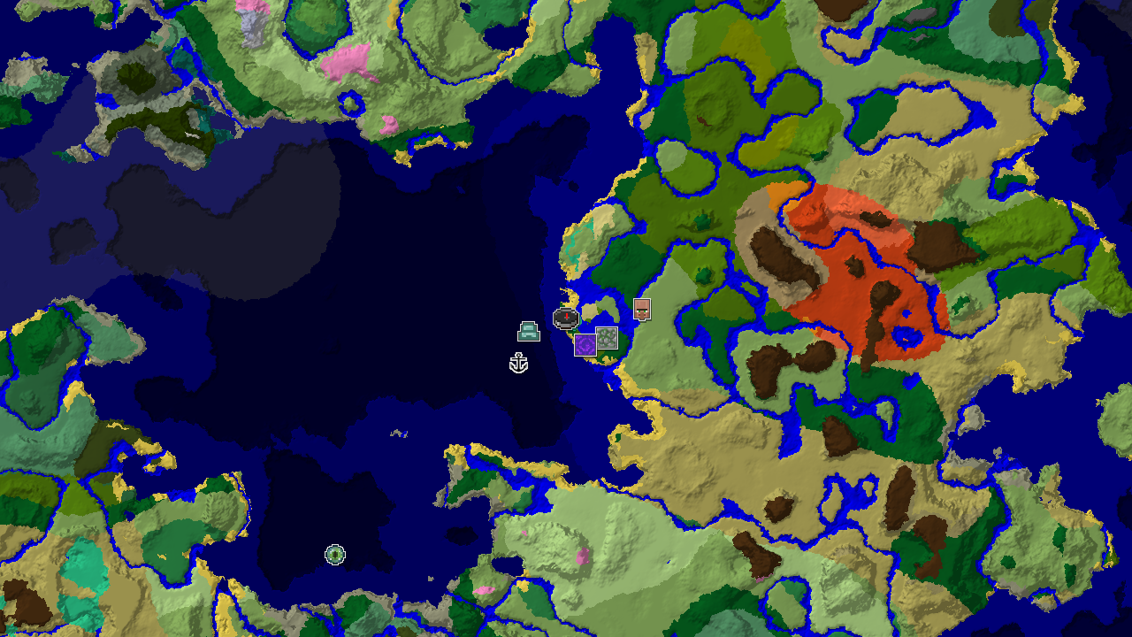 Mangrove Swamp Meets Ocean Monument at Spawn