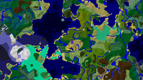 Ocean Monument and Jungle Galore Near Your Forest Spawn