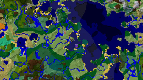 Coastal Start With Village and Shipwreck Nearby