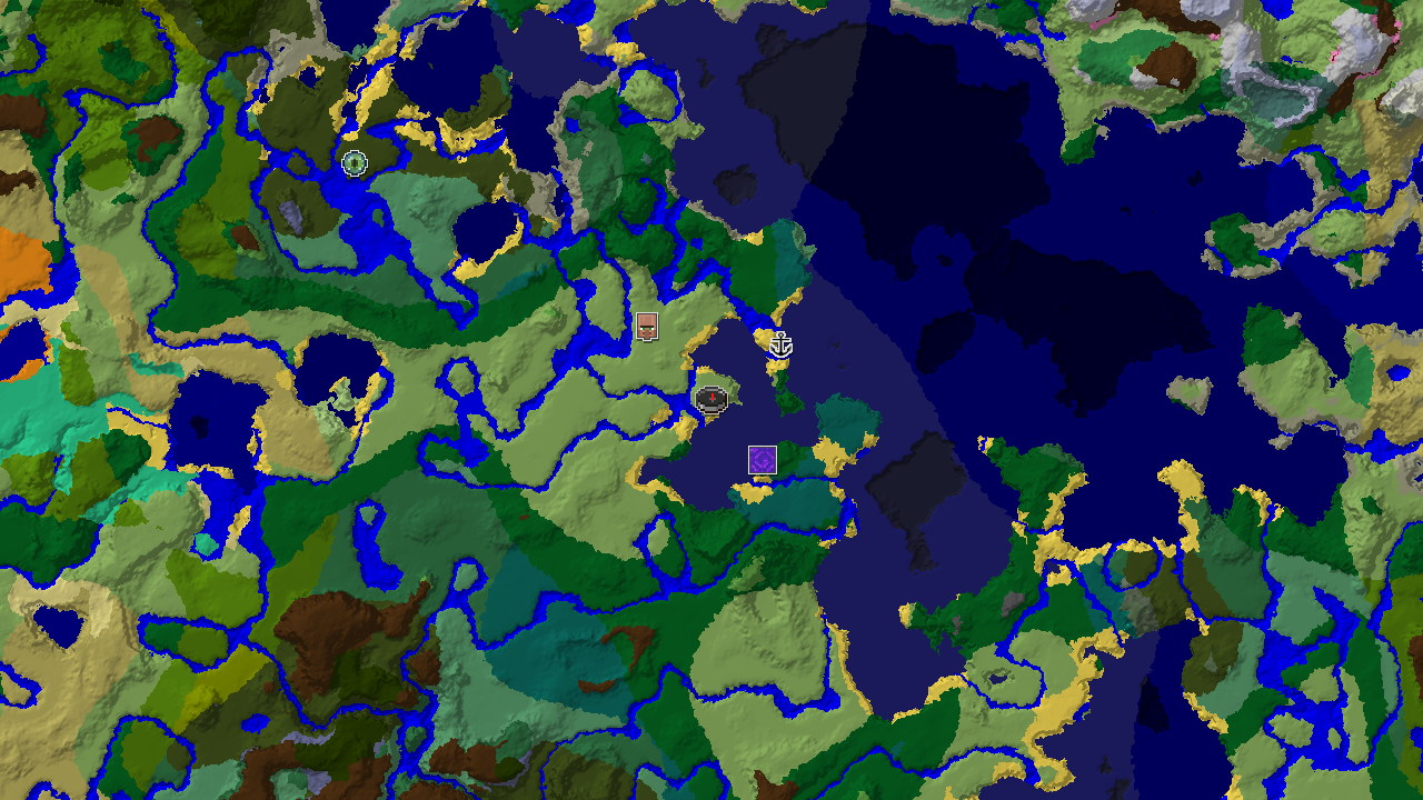 Coastal Start With Village and Shipwreck Nearby