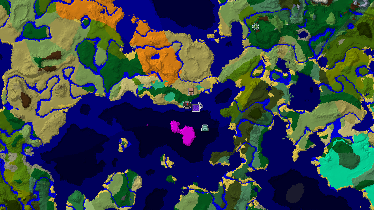 Rare Mangrove Swamp and Desert Village Near Spawn