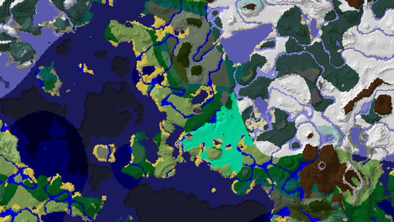 Coastal Spawn with Close Witch Hut and Shipwreck