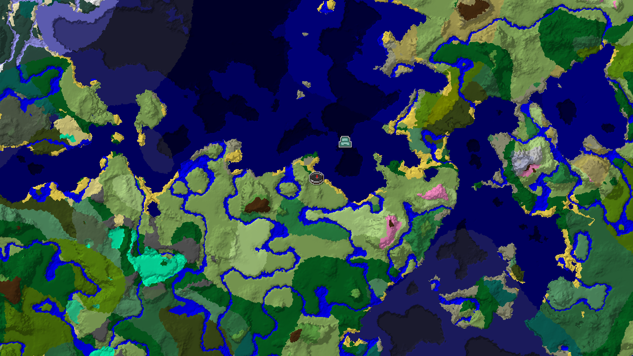 Spawn Near a Rare Flower Forest and Ocean Monument