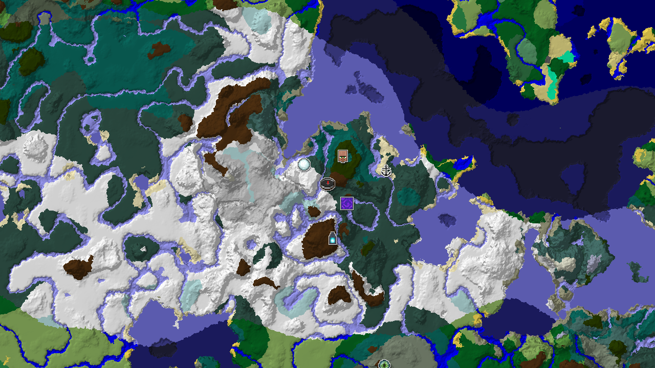 Ancient City Deep in a Frozen Taiga Wonderland