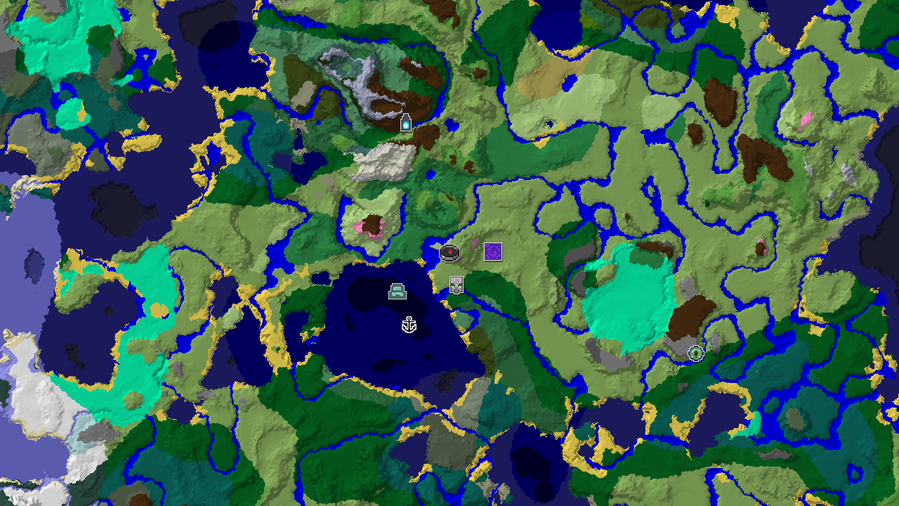 Flower Forest and Outpost Near Spawn