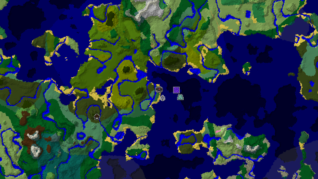 Woodland Mansion with Jungle and Ocean Biomes Near Spawn