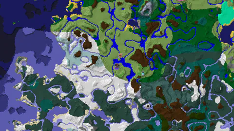 Frozen Peaks and Ice Spikes Near a Close Ancient City