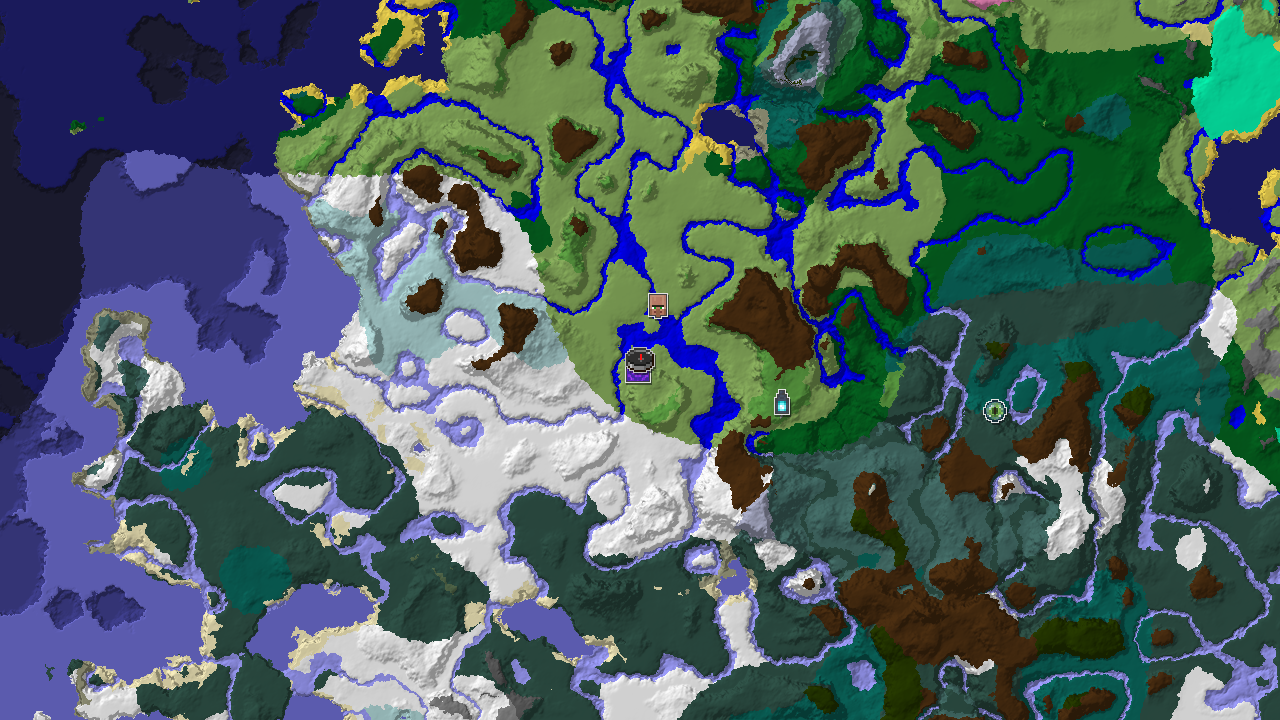 Frozen Peaks and Ice Spikes Near a Close Ancient City